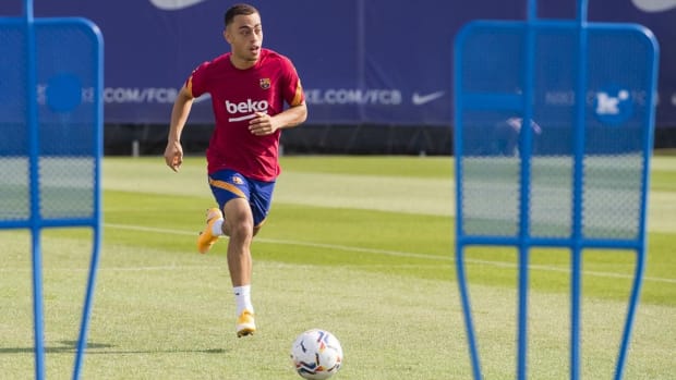 Sergino-Dest-Barcelona-Training